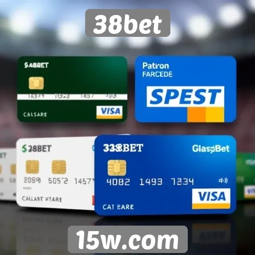 Métodos de pagamento aceitos no 38bet